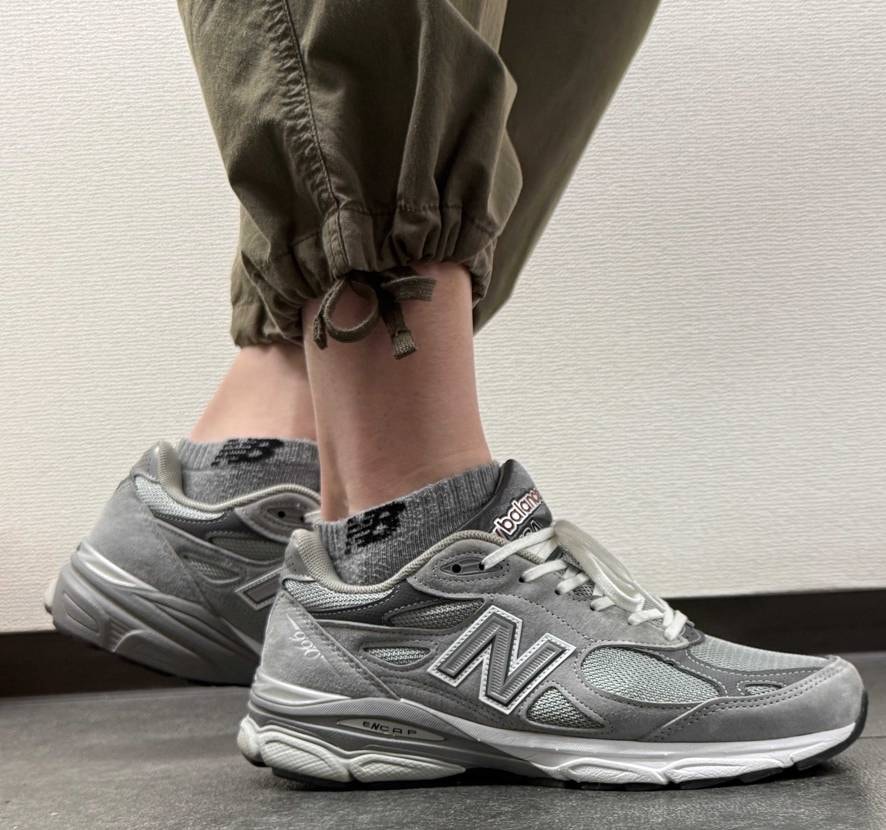 やはり履き味好きな990v3🩶です🙌🏾
最近🛁の調子が悪いので連日スーパー♨️