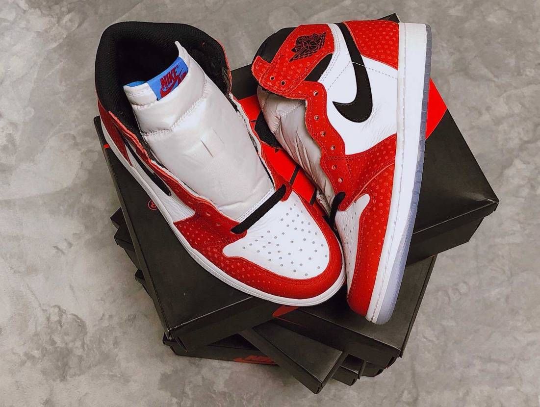 スパイダーバースもaj1も好きでとうとうオリジンを買ってしました....
映画