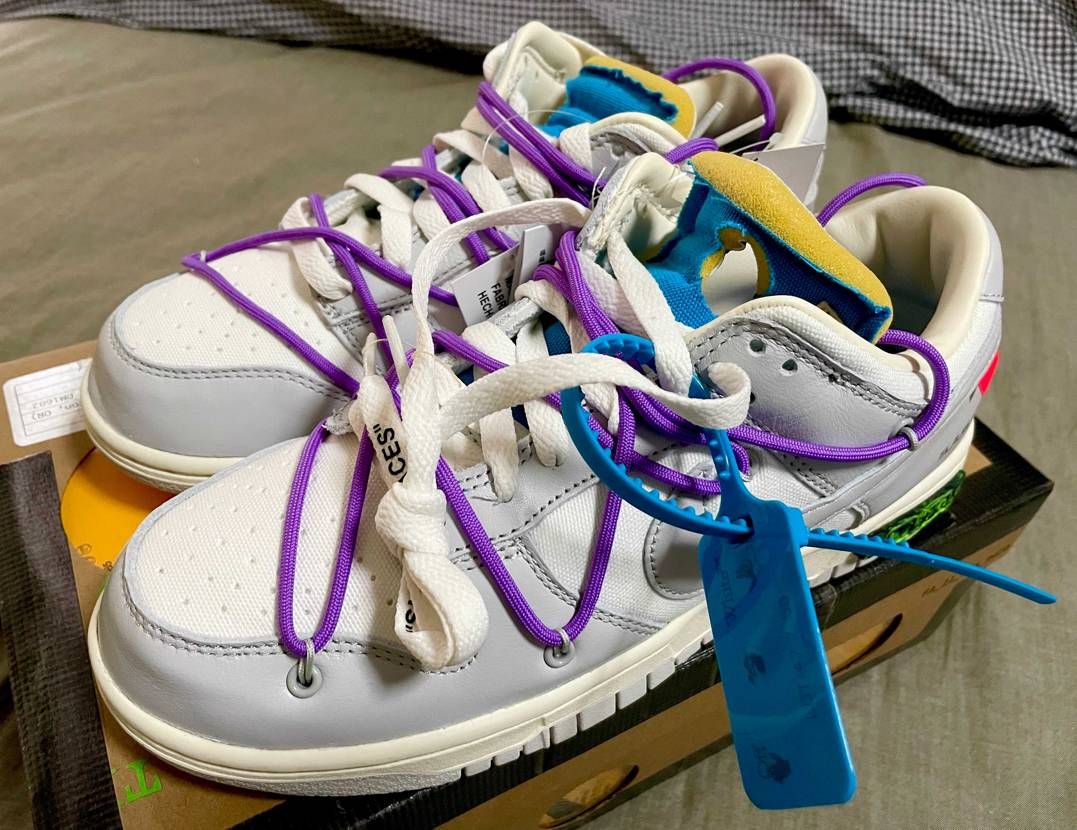 オフホワイト18日分到着。皆さん同様47番でした。個人的には好みの色合いなので大