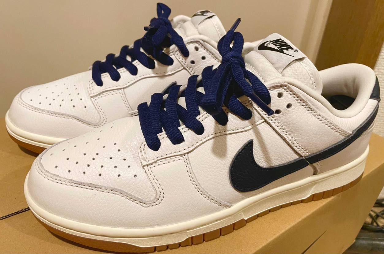 先月発注したダンクby you到着。市販のダンクと比較すると、つま革がかなり柔ら