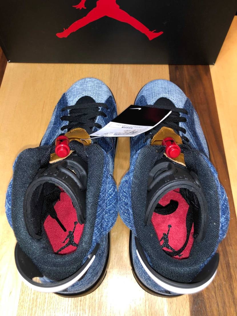 NIKE AIR JORDAN 6 "WASHED DENI
