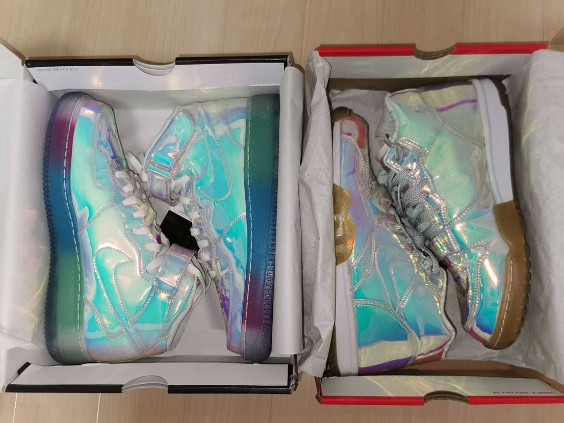 我が家の玉虫たち。
Air Force 1 Mid Irid