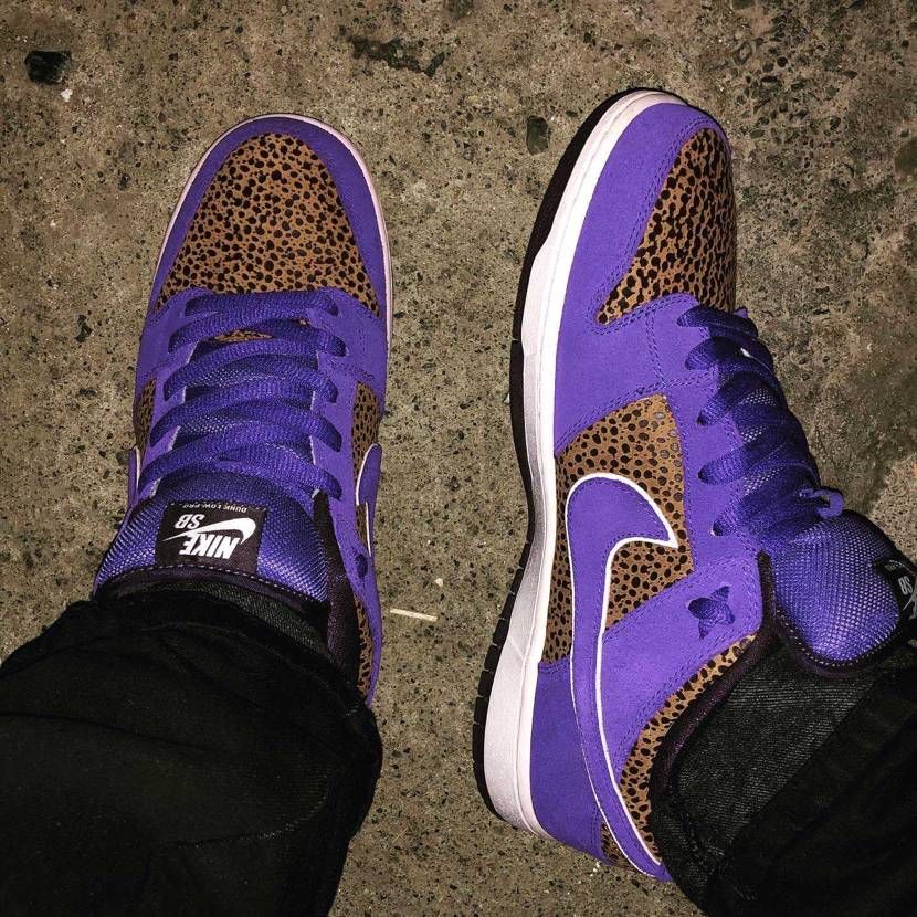 パープルサファリ久しぶりに履いた