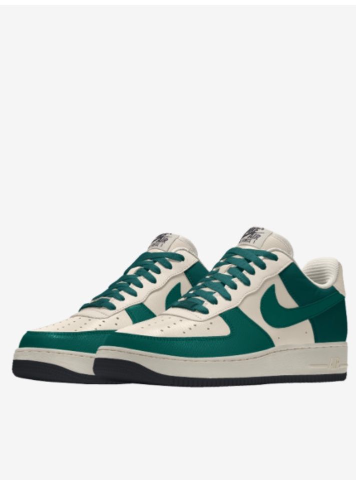 BY YOU、今回はこの2足。セール.グリーンは通常のAF1、セルリアンブルー.
