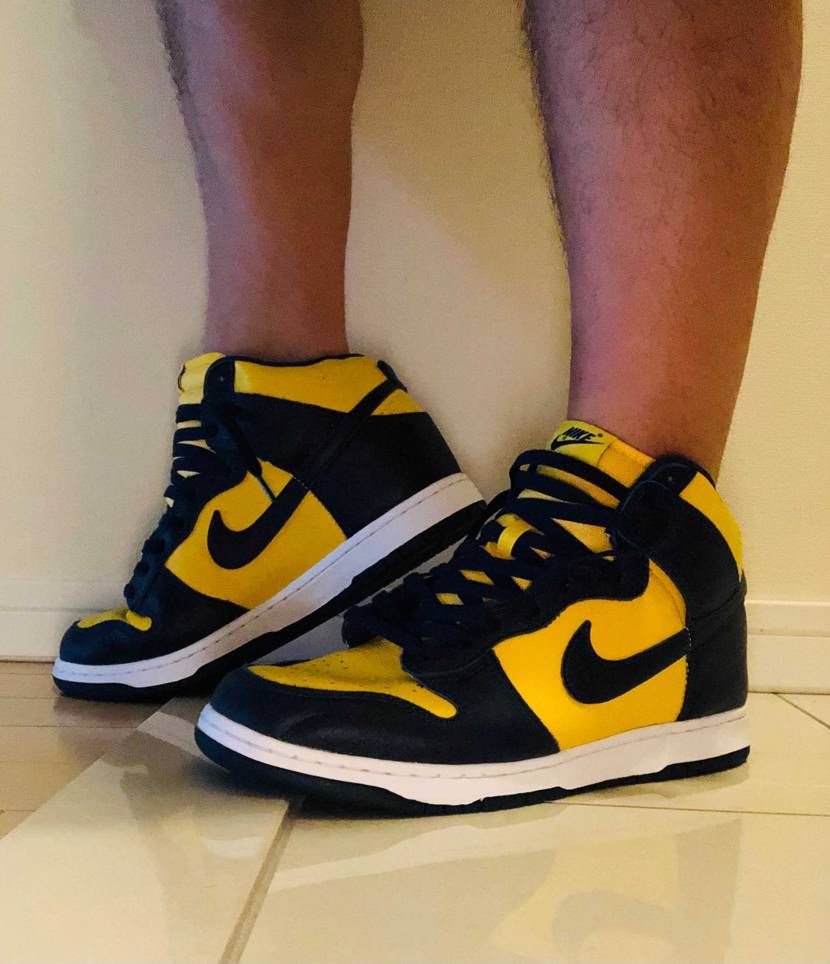 嫁さんとお揃いでミシガンダンク届きました😁

嫁さんのは