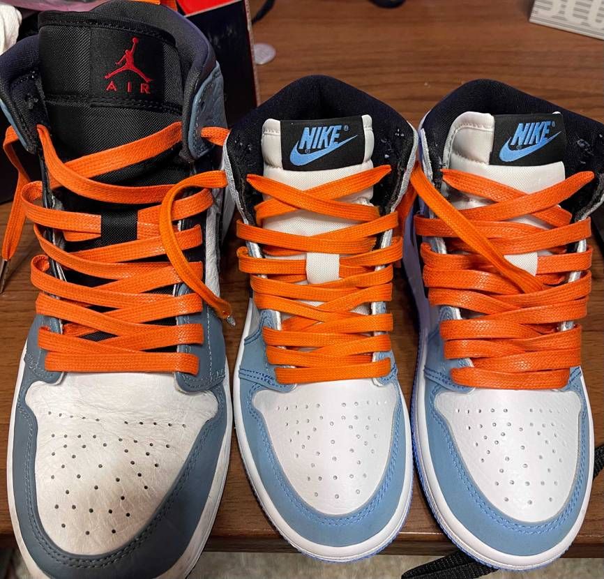 シューレース交換して遊んでみました。

チビのジョーダン