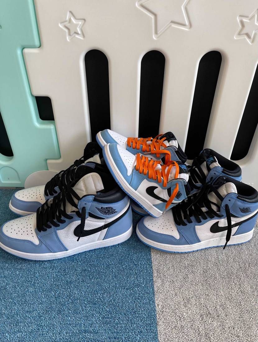 シューレース交換して遊んでみました。

チビのジョーダン