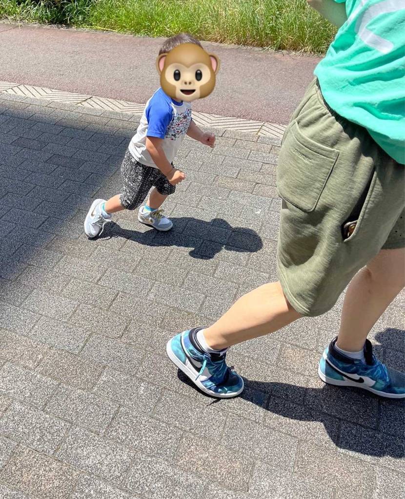 他の人が履いてるの見ると履きたくなる😄

しかし暑いです