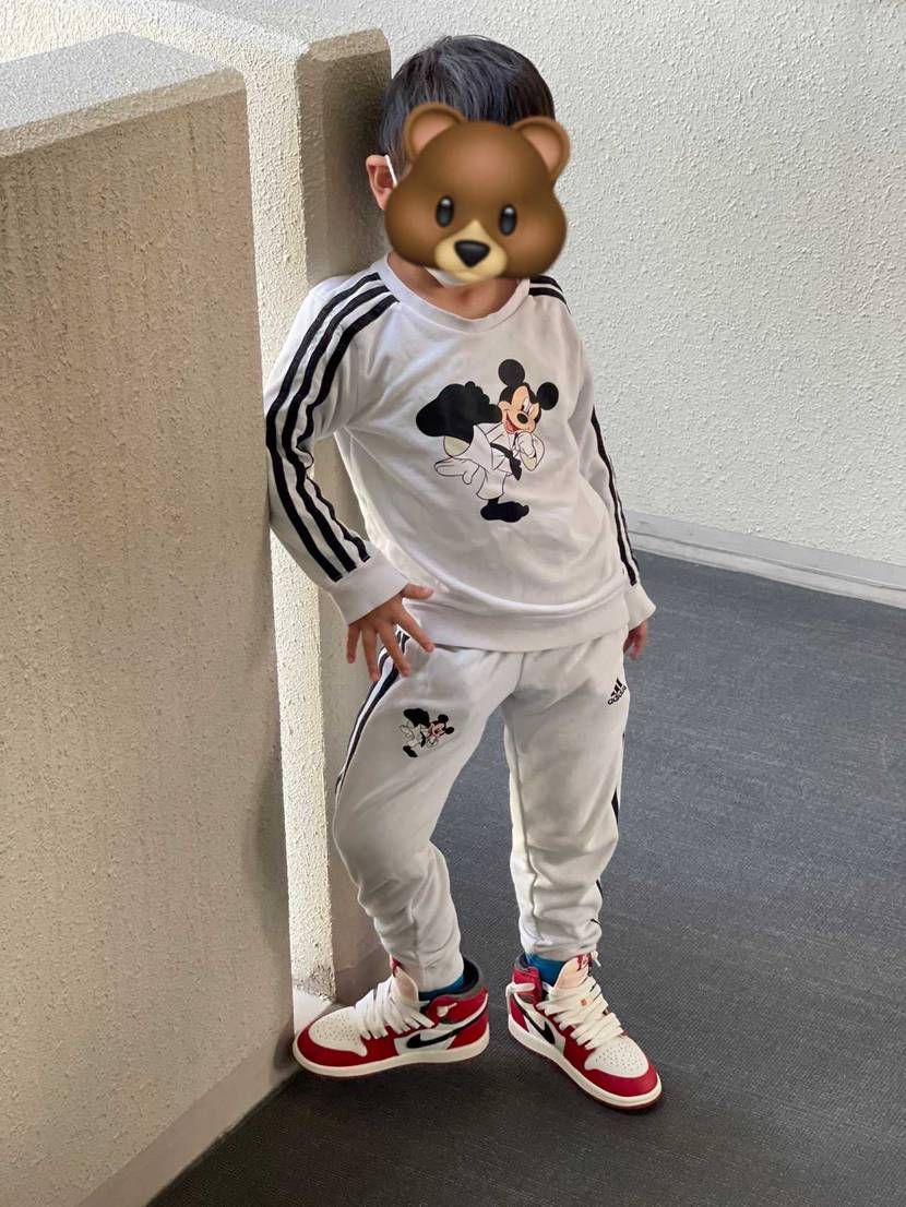 息子よ、好きな服と好きな靴を履けば良いよ🤣🤣
