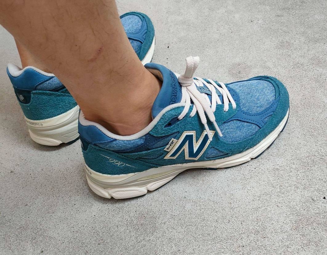 今日の👟
これはデニム部分色落ちしてきたら更にカッコよくな