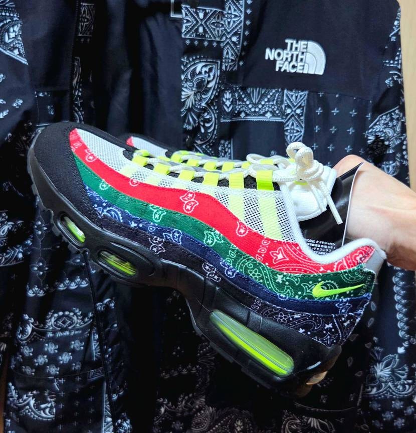 【Nike Air Max 95 Big Bubble "Paisley Ban
