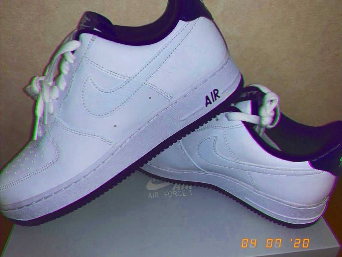 お気にシューズその1です🙆‍♀️💜💜
AF1甲高幅広でか足