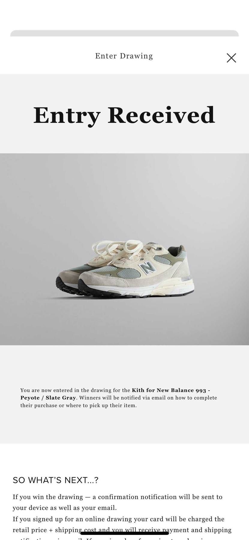 kithって当選したらどんなメール来るんですか！？
どなたか教えて欲しいです！