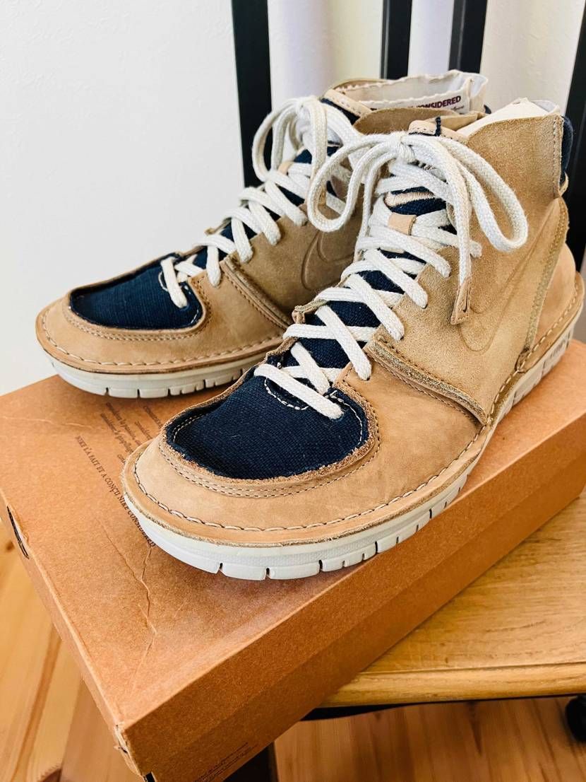 NIKEのコンシダードブーツ😆
エコを意識して作られた靴
アッパーも自然に優