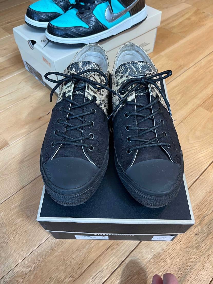 ミハラヤスヒロのハーフスニーカー👍
けっこう何にでも合わせ