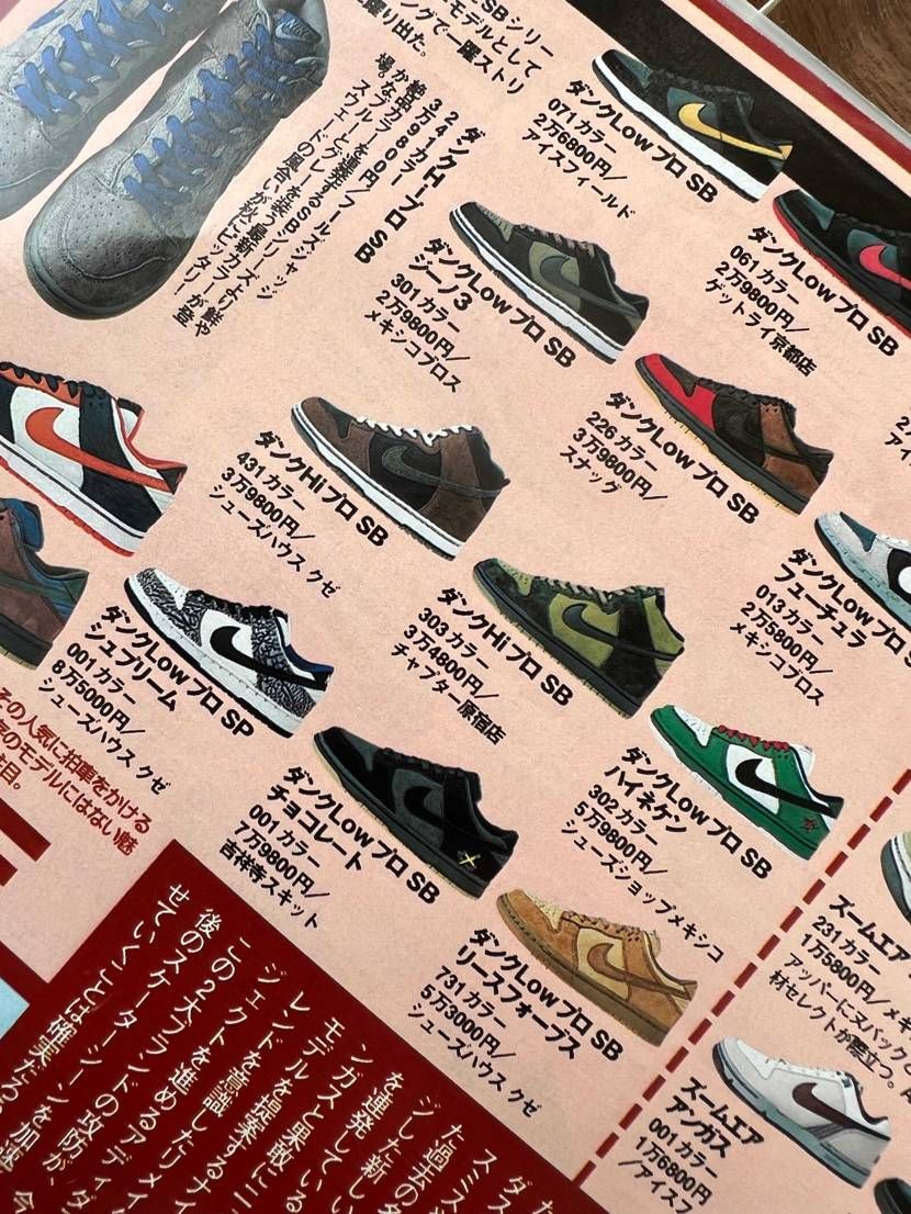 昔のファション雑誌が出てきたから見てたら
パリダンク安い！