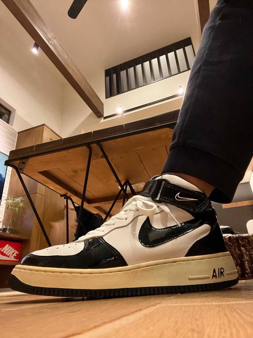 今日のお手入れは20年以上前に買ったAF1 MID😆
久し