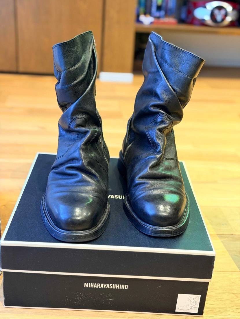 ねじれブーツを久しぶりに出した😊
ブーツは加水しなくて安心できるね！
そのう