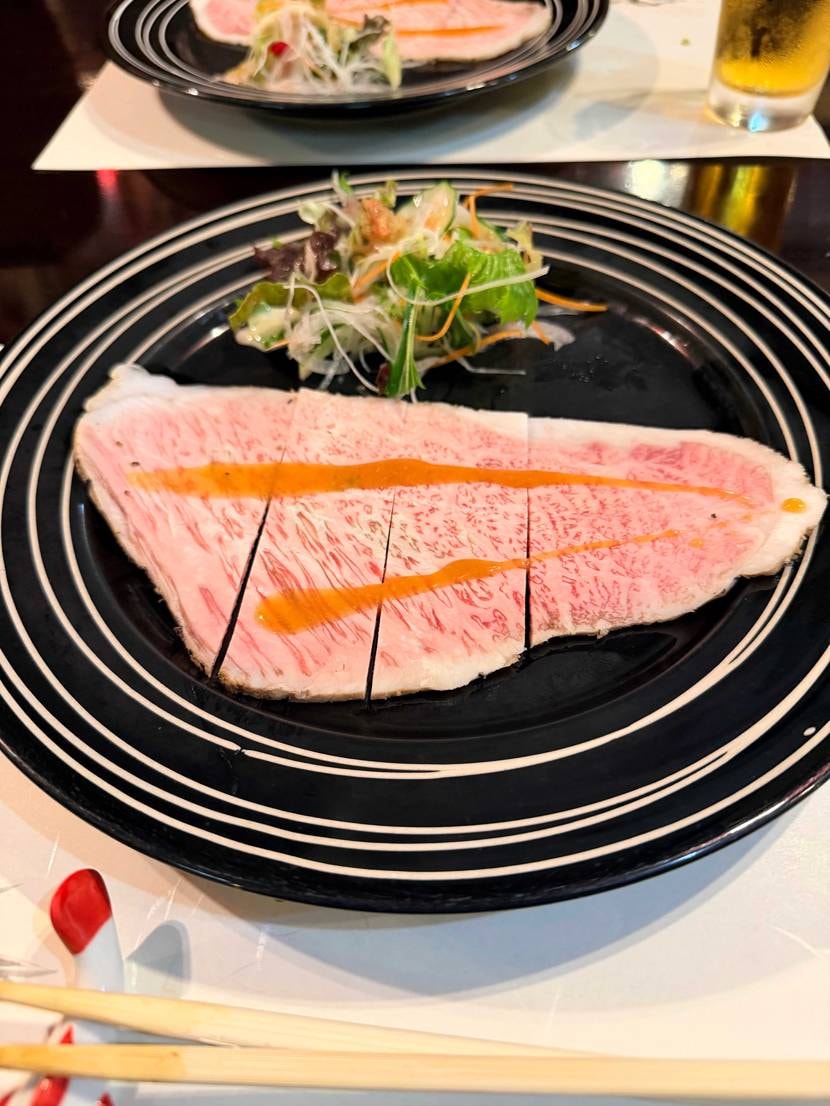 今日はミハラのウェイン😁
昨日食べたローストビーフ…目を疑