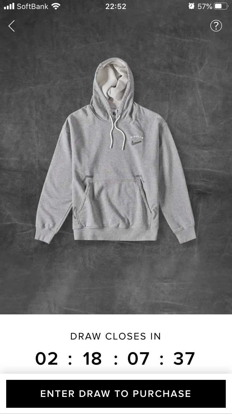 NIKE × PIGALLE
ENDで抽選やってますー\(