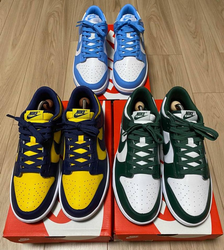 絶景です🔥
最近すこぶる調子いい😎
#NIKE #DUNK