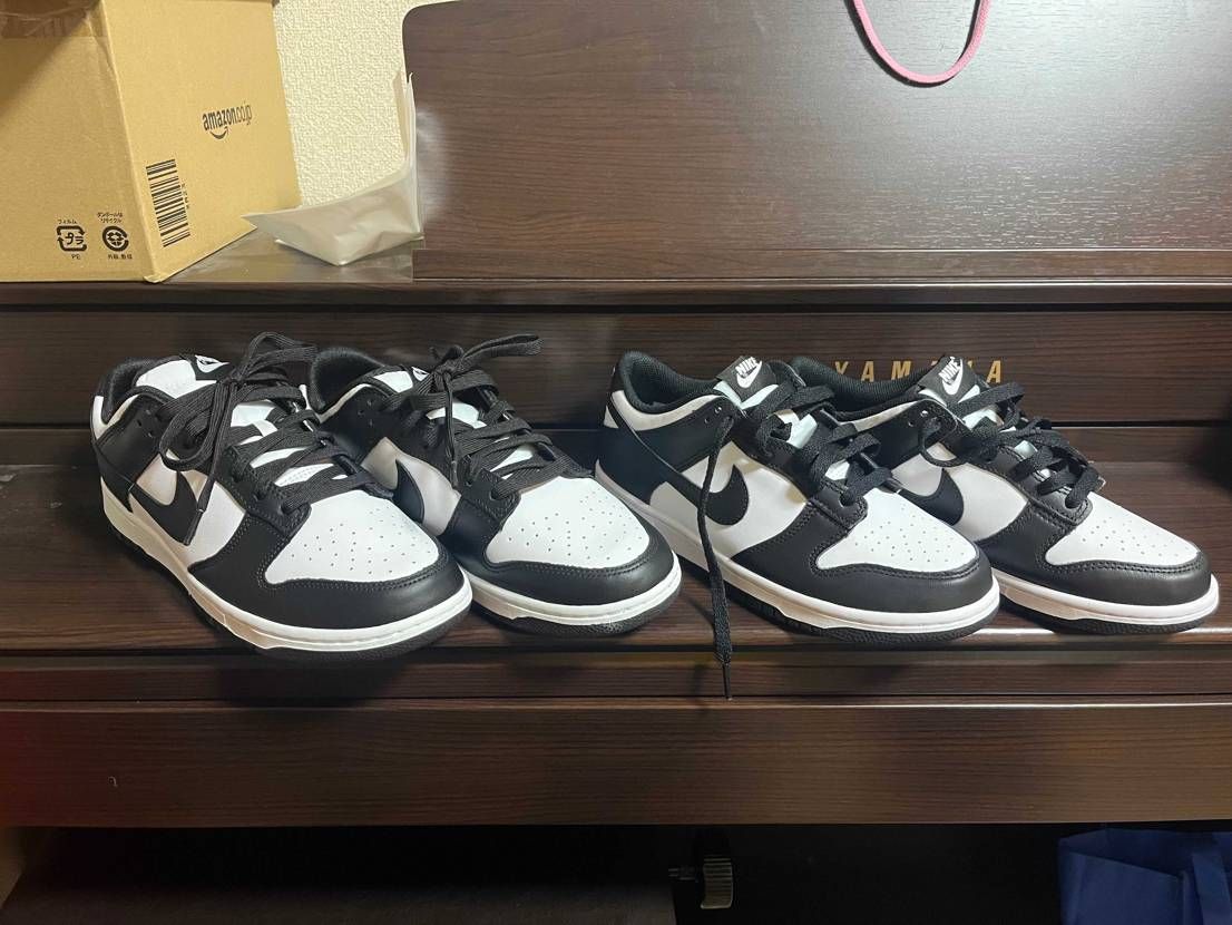 早速、嫁ちゃんのと自分の到着✨
嫁ちゃんのはJr.の24.5でおさまったのはい