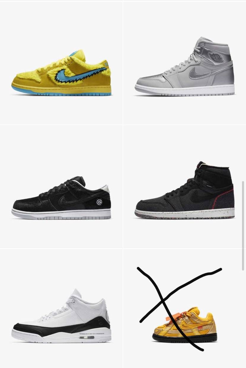 スニーカーズの成績🙁
なんかもっと大物が欲しい😟
❌はキ