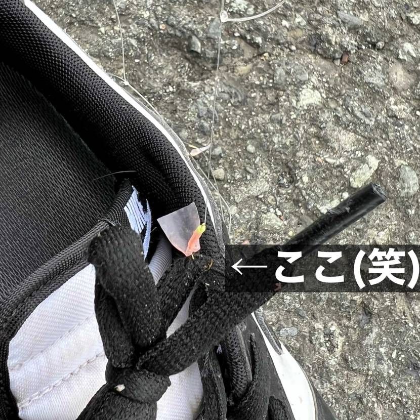 ダンク釣れました！
正確には息子に釣られました😅
なかなか取れないですね、オ