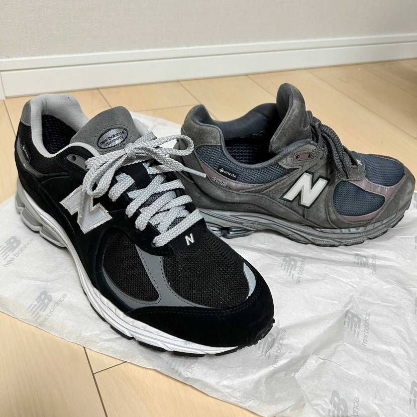 NBのゴア2002ブラックがアトモスから届きました。旧定価だったのでラッキーでし