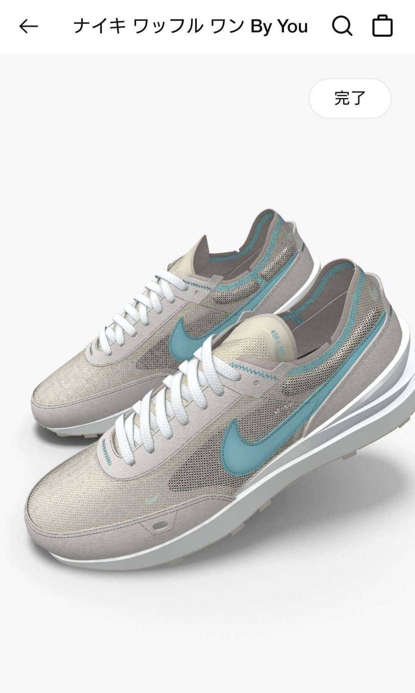 sacaiのワッフルが欲しいけど、ワッフルワンのBy Youでも結構良い配色の創