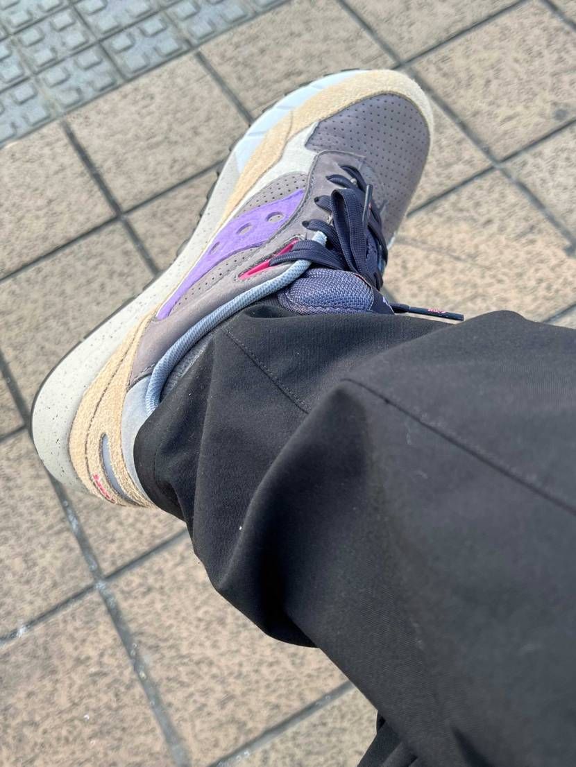 今日の一足はSNSxサッカニー👟です🤤
これも履きやすいです、そして身長も盛れ