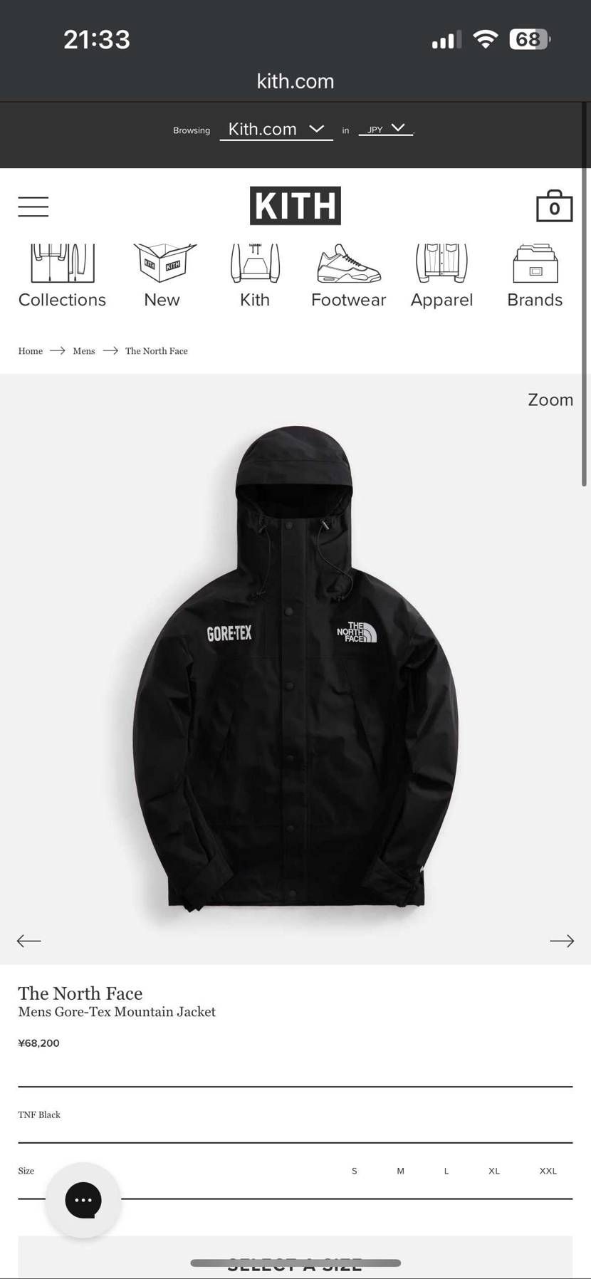 ノースのジャケット🧥探しをしていました😆
ゴアテックスロゴドンのは個人的に大好