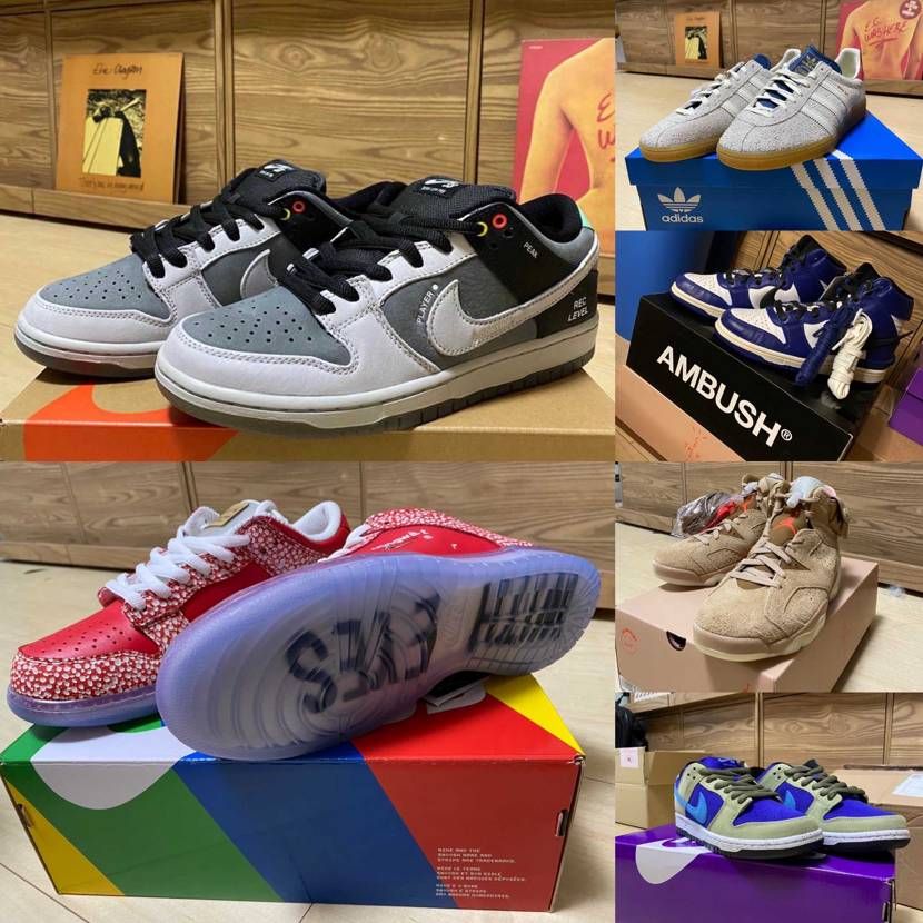 最近の当選はこの6足ですね〜
けどCELADON以外全て売ってしまった。写真で