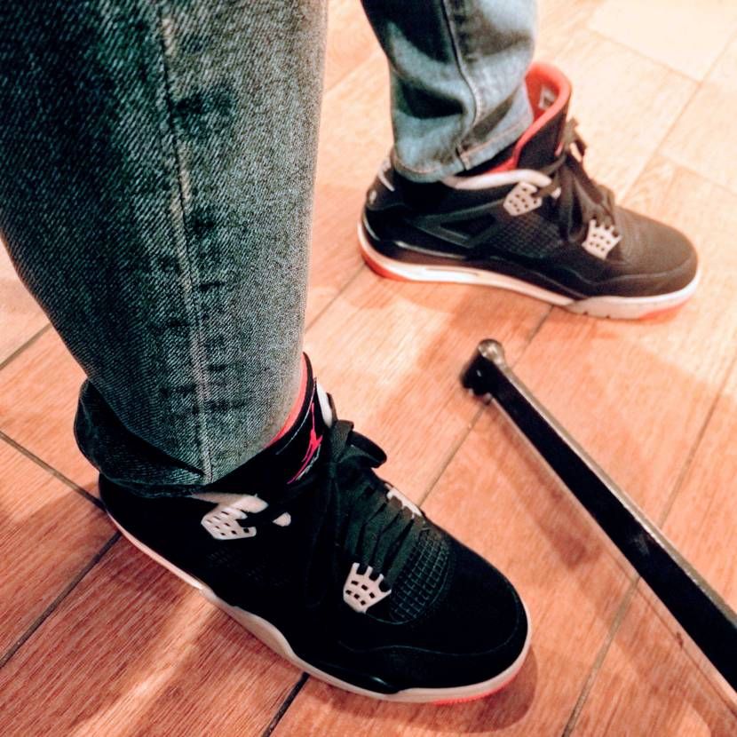 履き心地がめっちゃ好きなAJ4😎
見た目ももちろんカッコいい♪(´ε｀*)