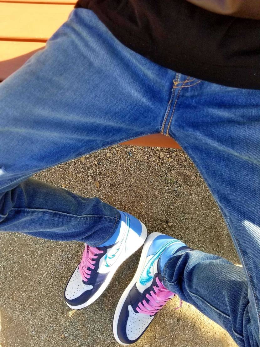 連休に履いたお気に入り🌟