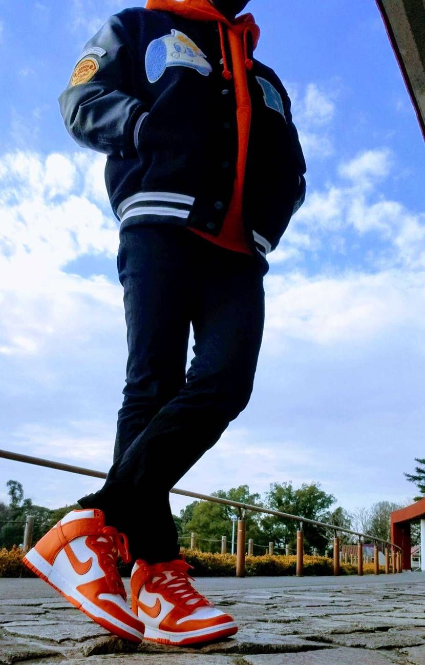 天気が良かったのでここでポチったダンクをおろしました💛😙
