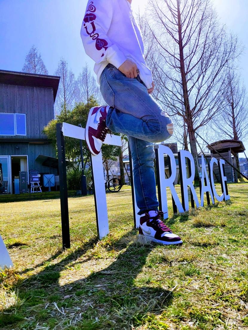 昨日は晴天なり☀️🌈🌈
AJ1&パラ✨