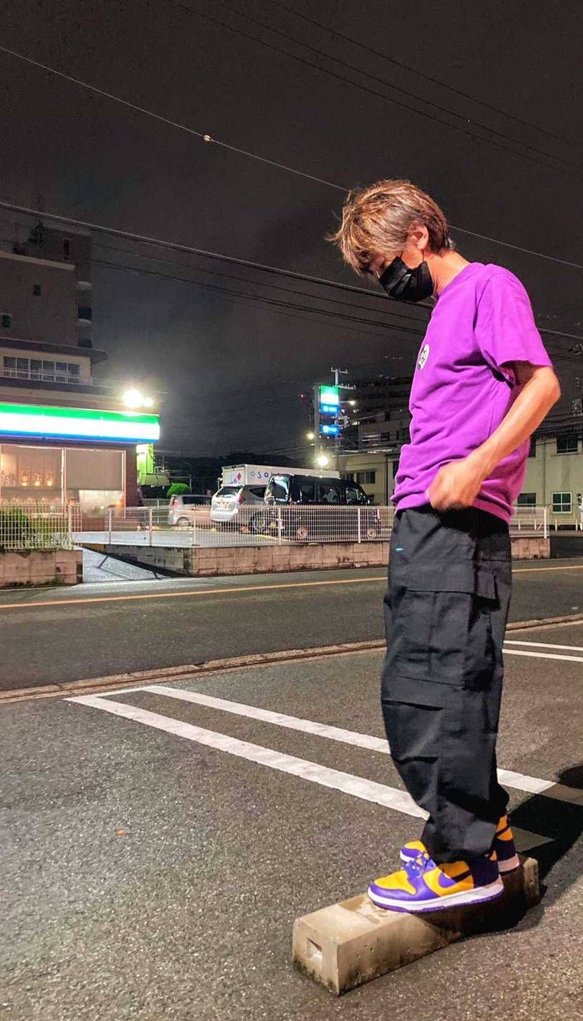 ビリーフォース🤍初履き
あ、追加の💛💜ダンク✨️