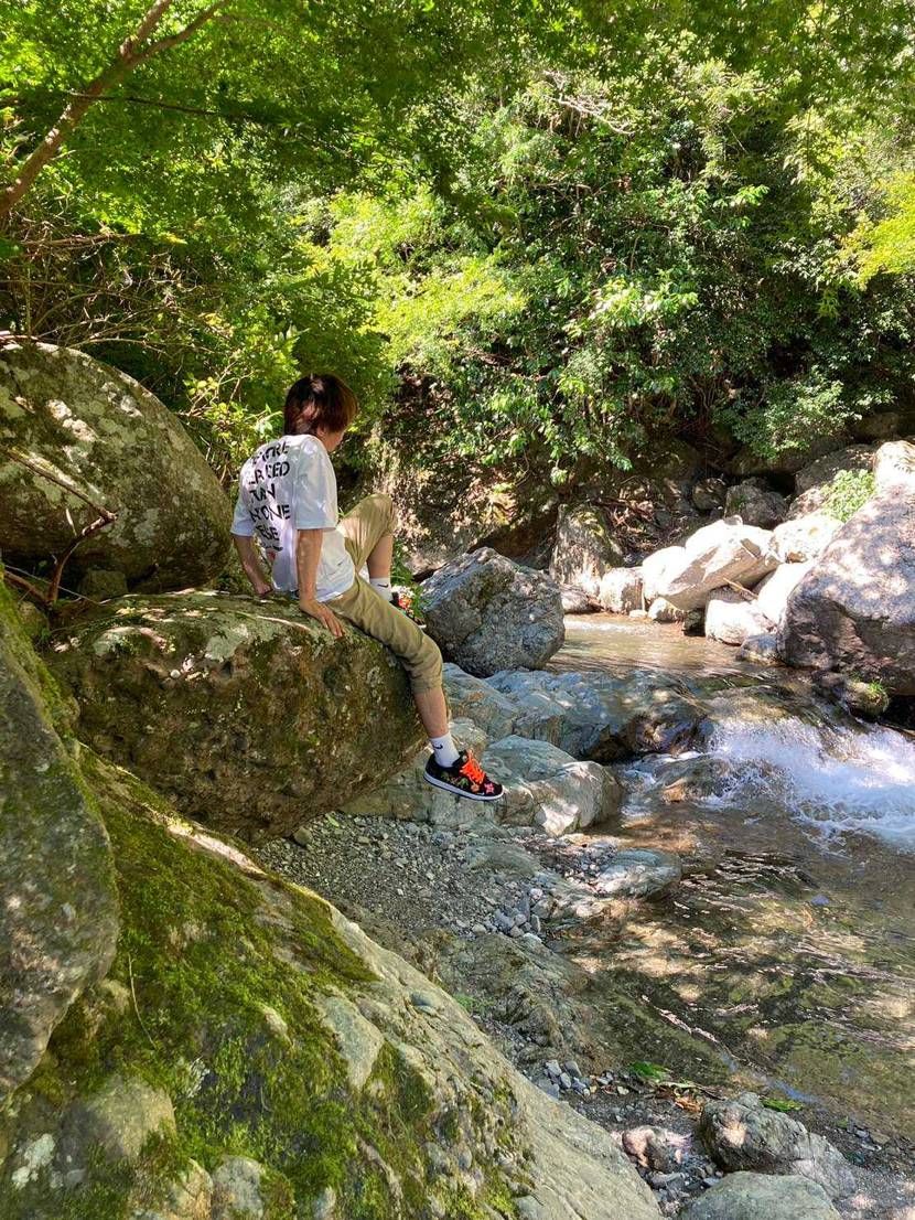 川とネックフェイス✨🫰