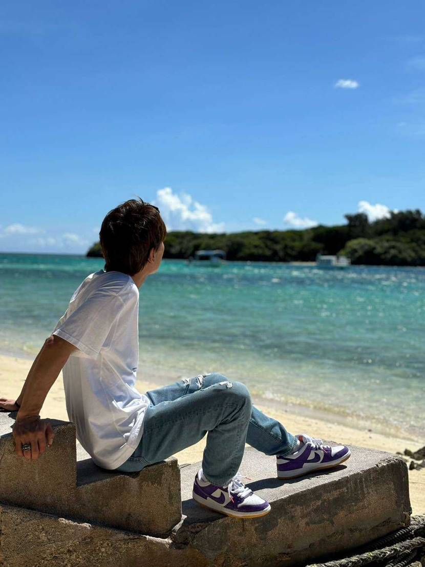 🌊沖縄にて～①
AJ1ブラックファントム初履き🐯
SB🟣