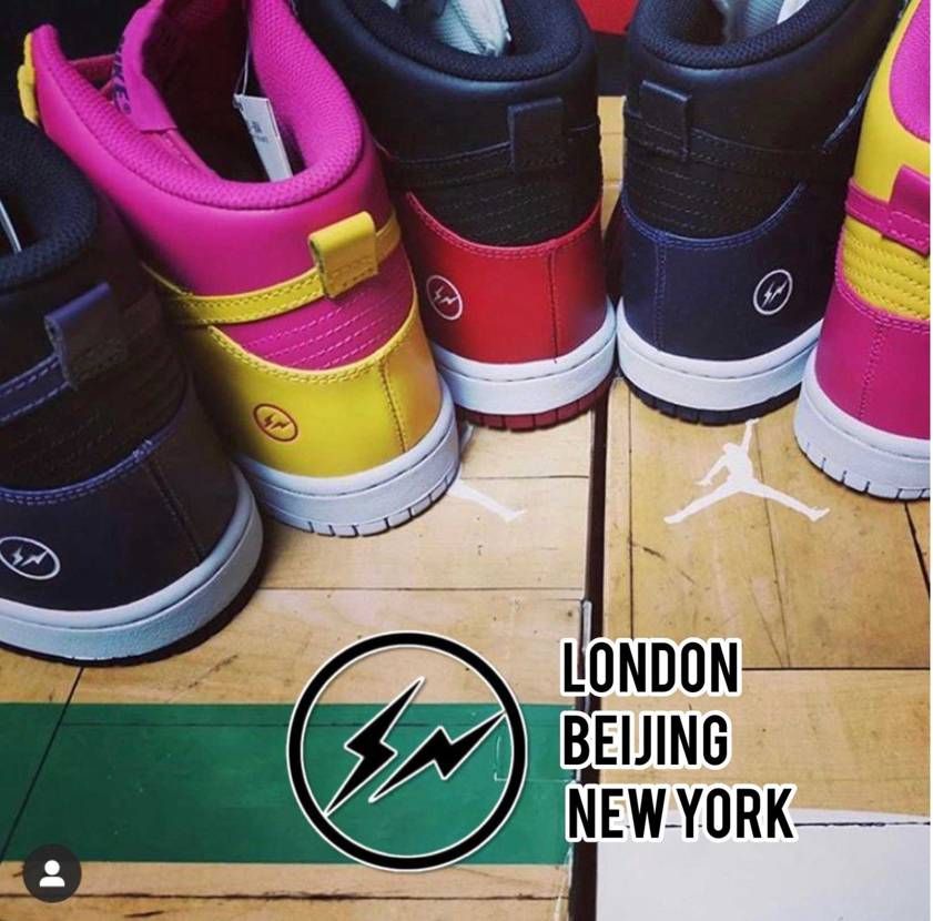 NIKE SB HIGH FRAGMENT
F&Fとサンプル段階の様ですが…コ
