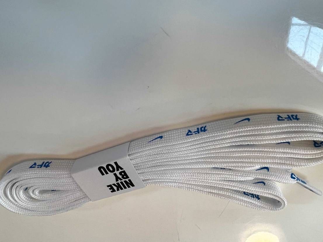 門真で買ったシューレース、ジムレッドに通してみた✨
青いほ