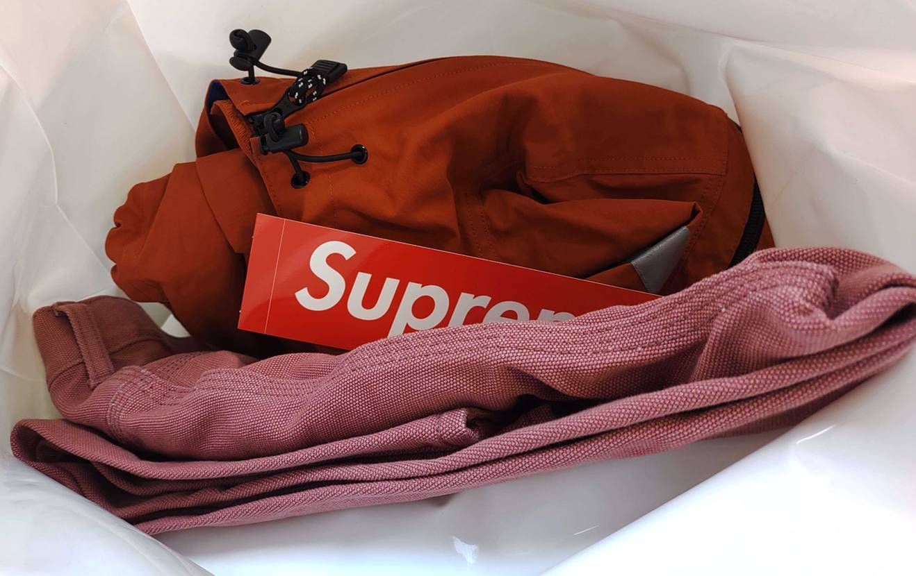 ギリやったけどティンバーアノラック&ダブルニー、バンダナシャツ無事ゲット🥰