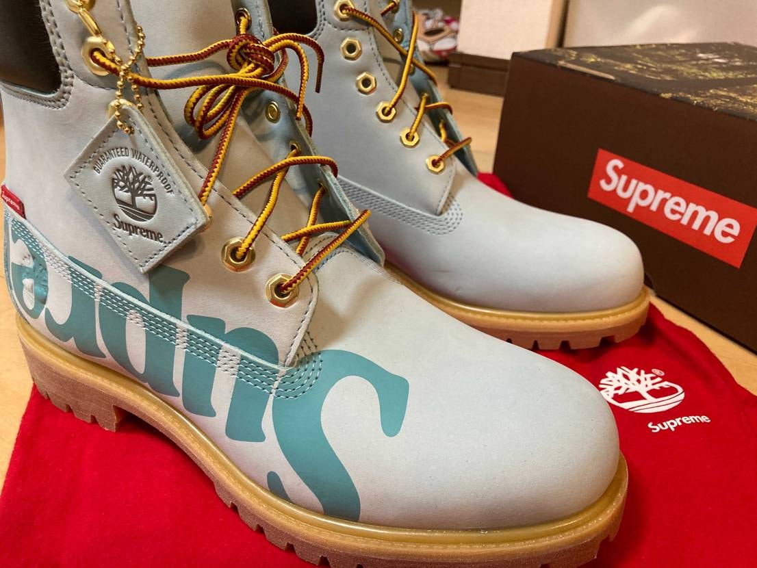 supremeで良番をひいて購入できたTimberland
