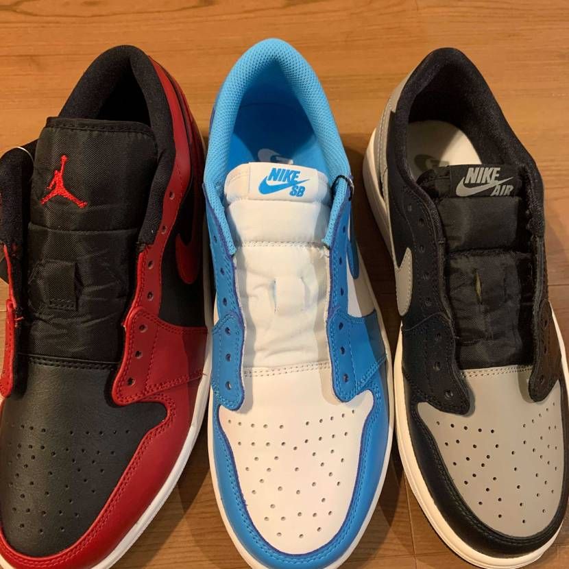 近頃リリースの増えてきたJORDAN 1 low。
一口にAIR JORDAN