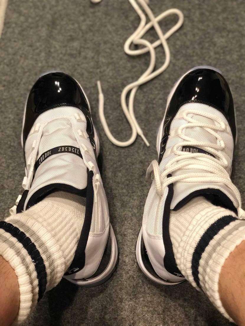 jordan11のシューレースってみんなどうしてるの？