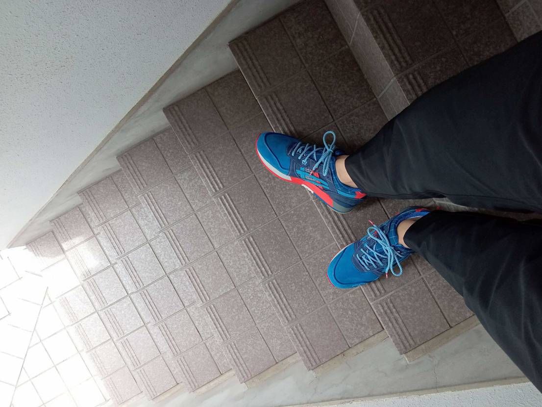 暑いですなー。今日は久しぶりに履く
ASICS SportStyle GEL-