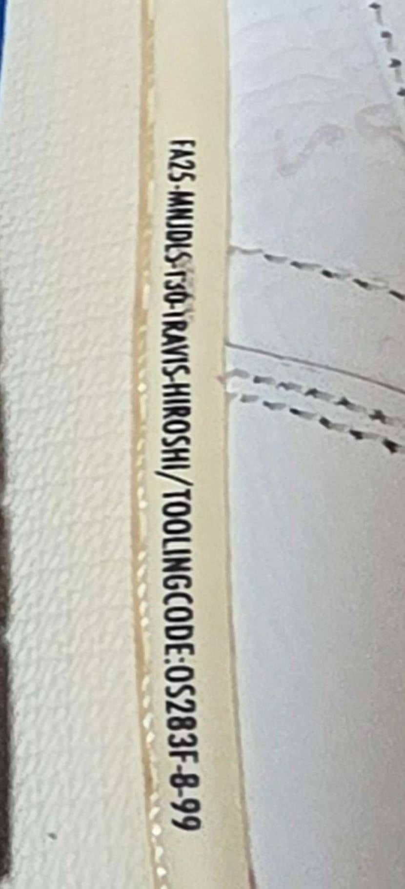 この印字の削れって鑑定基準内ですかね?ちなみに新品です
買ったときにしっかり確