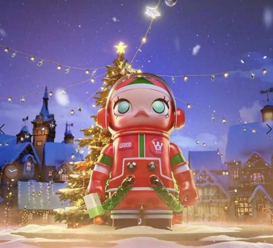 pop mart space molly christmas