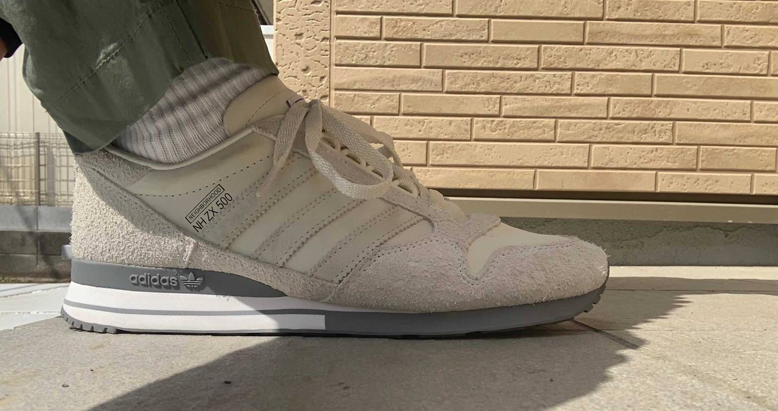今日の靴
ZX500 OG NEIGHBORHOOD